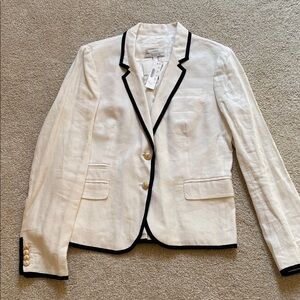 J Crew linen blazer